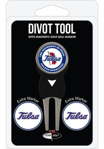Tulsa Golden Hurricane 3 Pack Ball Marker Divot Tool