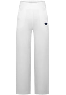 Dallas Cowboys Womens Corduroy White Sweatpants