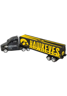White Iowa Hawkeyes Pullback Semi Toy Car