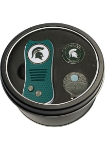 Green Michigan State Spartans Switchblade Cap Clip Golf Gift Set