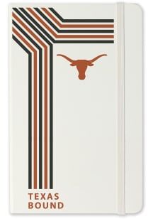 Texas Longhorns School Bound team logo Notebook and Folder - White