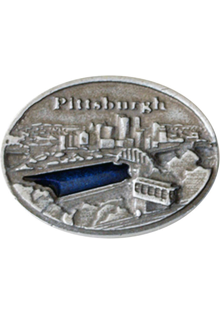 Pittsburgh Souvenir Pewter City Pin