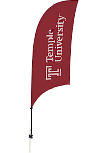 Temple Owls 7.5' Tall Team Flag