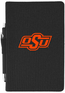 Oklahoma State Cowboys Pen Notebook and Folder - Black