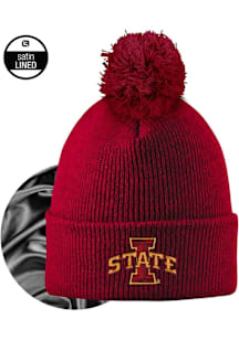 LogoFit Iowa State Cyclones Cardinal Monroe Womens Knit Hat