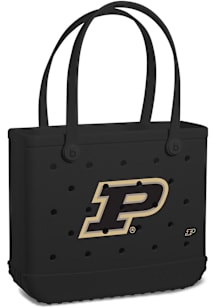 Purdue Boilermakers Black Medium Bogg Bag Tote