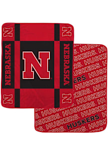 Nebraska Cornhuskers 60x70 plush Fleece Blanket - Red