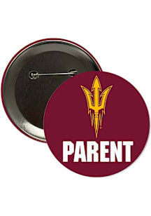 Arizona State Sun Devils 3" Parent Button - Red