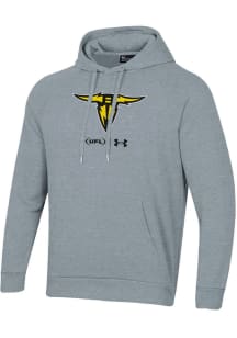 Under Armour San Antonio Brahmas Mens Grey Rival Long Sleeve Hoodie