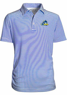 Delaware Fightin' Blue Hens Youth Blue Carson Short Sleeve Polo Shirt