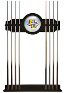 Marquette Golden Eagles Solid Wood Cue Rack Pool Table