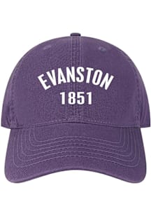 Northwestern Wildcats EZA Twill SP Adjustable Hat - Purple