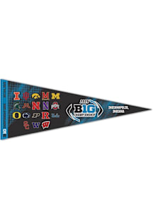 Big Ten 2025 BIG10 Football Championship Pennant - White