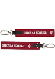 Indiana Hoosiers Oversized KeyStrap Keychain - Red