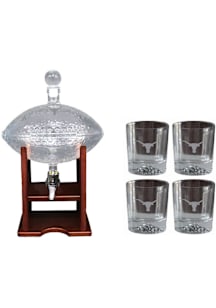 Texas Longhorns Football Decanter Set