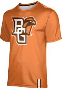 ProSphere Bowling Green Falcons Orange Solid Short Sleeve T Shirt