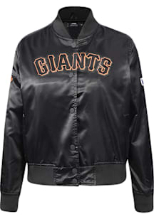 Pro Standard San Francisco Giants Womens Black Classic Light Weight Jacket