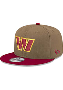 New Era Washington Commanders Natural GCP 9FIFTY Mens Snapback Hat