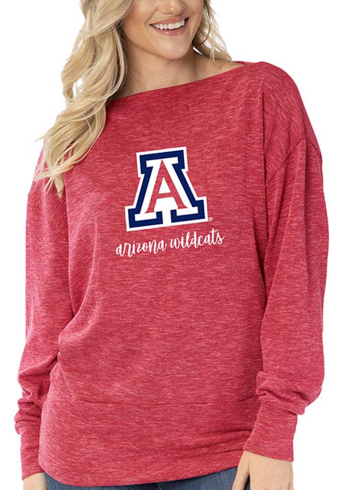 Arizona Wildcats Womens Red Lainey Tunic Long Sleeve T-Shirt