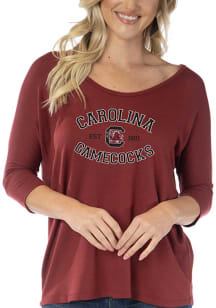 South Carolina Gamecocks Womens Red Tamara Long Sleeve T-Shirt