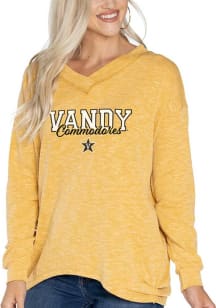 Vanderbilt Commodores Womens Yellow Bailey Long Sleeve T-Shirt