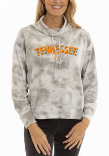 Flying Colors Tennessee Volunteers Womens White Mock Long Sleeve Pullover