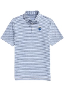 Vineyard Vines Kansas City Royals Mens Blue Sankaty Short Sleeve Fashion Polo