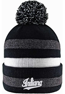LogoFit Indiana Hoosiers Black Primetime Mens Knit Hat