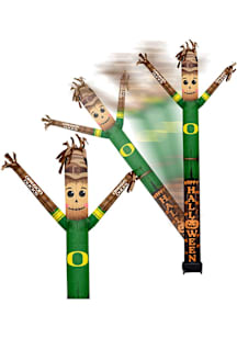 Oregon Ducks Black Outdoor Inflatable Scarecrow team color and team logo