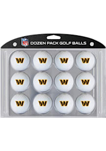 Washington Commanders Dozen Pack Golf Balls