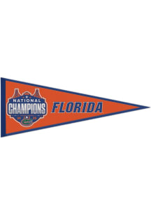 Florida Gators 2025 National Champions 13x32 Pennant - Orange