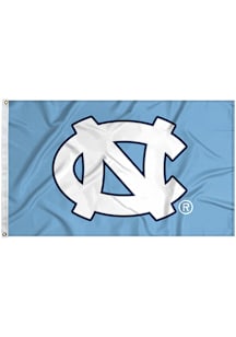 North Carolina Tar Heels LOGO Silk Screen Grommet Flag - Light Blue