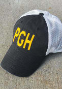 Pittsburgh Raggs Meshback Adjustable Hat - Black