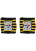 Pittsburgh Steelers Logo Wristband - Black