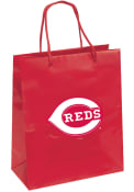 Cincinnati Reds 10x12 Metallic Red Red Gift Bag