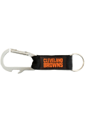 Cleveland Browns Wordmark Carabiner Keychain