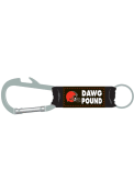 Cleveland Browns Slogan Carabiner Keychain