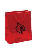 Louisville Cardinals 10x12 Red Medium Metallic Red Gift Bag