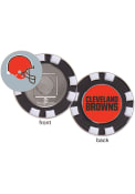Cleveland Browns Poker Chip Golf Ball Marker