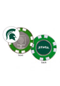 Michigan State Spartans Poker Chip Golf Ball Marker