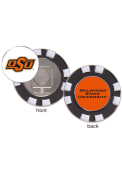 Oklahoma State Cowboys Poker Chip Golf Ball Marker