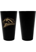Western Michigan Broncos 16oz Team Color Frosted Pint Glass