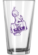 Purple K-State Wildcats 1947 16oz Pint Glass