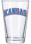 Kansas Jayhawks Wordmark 16oz Pint Glass