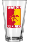 Pitt State Gorillas 16oz Pint Glass