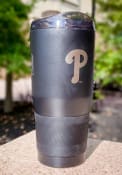 Philadelphia Phillies Powder Coated 30oz Ultra Stainless Steel Tumbler - Black