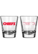 Kansas City Chiefs 2oz Satin Etch Shot Glass