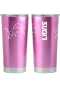Detroit Lions 20 OZ Ultra Stainless Steel Tumbler - Pink