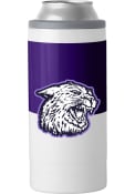 Purple K-State Wildcats Throwback Colorblock 12oz Slim Stainless Steel Coolie