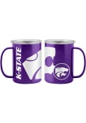Purple K-State Wildcats 15oz Hype Ultra Stainless Steel Tumbler